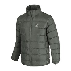 FUERZA 輕質立領填充外套 竹炭灰