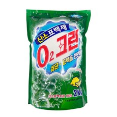 O2크린 산소표백제 살균 표백 다목적 얼룩제거제, 2kg, 1개