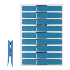 특대 우드 나무집게 공작 파랑 1000 hol+8054sJ