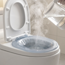 모타모타 가정용 임산부 변기 좌욕기, 클리어블루, 1개