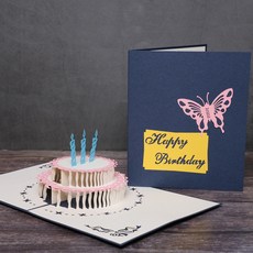 生日卡 紅色生日款, 藍色生日款, 30包