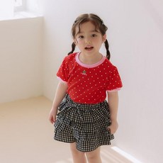 째즈KC 체리도트브라우스*5~15*