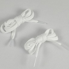 운동화끈 면재질 120cm 화이트 신발끈