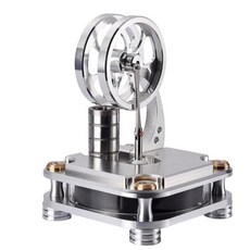 기체이동 저온형 메탈 스털링엔진 실험장치 기초과학 diy과학교구, 1세트