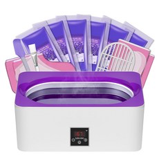 손과 발을 위한 파라핀 왁스 머신 - 4000ml 대용량 워머 풀 키트장갑 및 부티 포함 스파용 전문 핫