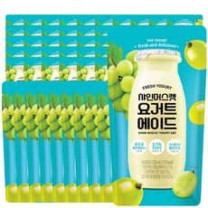 샤인 머스켓 요거트 에이드 (230ml 50팩입) 시원한 아이스요거트, 50개, 230ml