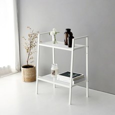 마켓비 레이터 선반 600 넓은 2단, 화이트