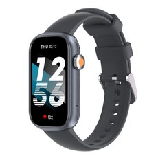 와피크 블루투스 스마트워치 X3 스마트밴드 한글판 운동시계, 실버, 3.7cm, GPS + 블루투스