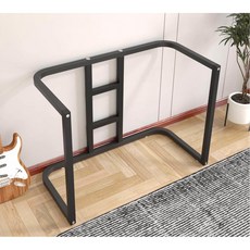 전자 피아노 거치대 U자형 범용 금속 88키 61키 키보드 가정용 신시사이저, 데스크탑 블랙 없음