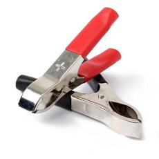 악어 집게 어스 클램프 악어클립 배터리 연결 2개 세트, 25A (73mm 700-9453)