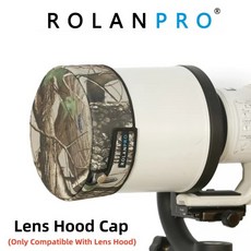 Sony호환 Canon호환 Nikon호환 300/400/500/600/800mm 렌즈 후드 용 ROLANPRO 밀리터리 렌즈 후드 캡 렌즈 후드와 호환 가능, [01] Lens Hood Cap, [28] SONY FE200-600