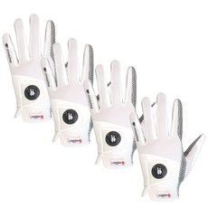 [잔디로] [왼손] [실리콘] 합피 남성 왼손 골프장갑 4장