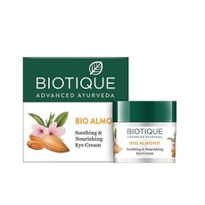 Biotique 바이오 아몬드 수딩 앤 너리싱 아이 크림 15g/.56온스.