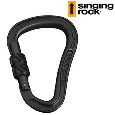 Singingrock BORA Screw HMS 帶鎖鉤環 大D勾環 K0107BB00, 1個