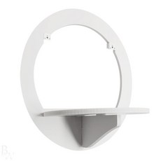 니즈플리 콘센트 원형 셋탑박스선반 선반받침대 공간선반 주방정리선반 미니벽선반