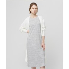 ARIA 모달 브라탑 원피스 민소매 S-5XL, 그레이, M