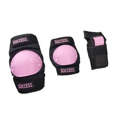 成功SUCCESS S0500 三合一溜冰護具組 運動, 1個, 紅 L(和尚款)