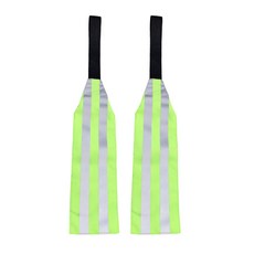 shangren 2pcs 카약 여행 견인 안전 깃발 딩기 견인 트레일러 경고 표시, 설명한대로, 노랑, 2개