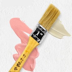 SMS스토어 평붓 1인치 아크릴평붓