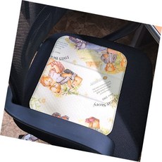 K초록 사각 미니매트 거실미니매트