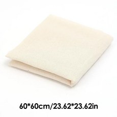 20/1Pcs 재사용 가능한 치즈 천 콩 너트 우유 야채 채우는 요구르트 커피 스트레이너 가방 가정용 주방 과자 도구, [00] 60x60cm, 1개