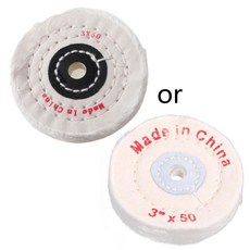 광택패드 폴리싱 3 인치 천 버핑 연마 휠 버퍼 광택 쥬얼리 그라인더 패드 수공예 도구 액세서리, 1개