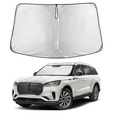 EcoNour Windshield Sunshade for Lincoln Aviator 20202024 2025 2026 Sun Visor Front Window Shade Co, EcoNour Windshield Sunshade fo