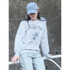 브랜드정품 에잇세컨즈 8SECONDS UNI8 그래픽 프린트 풀오버 블루 (354451KQ1P) 261431