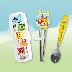 넘버블럭스 수저케이스세트-한손에 교정용 YP1205 (S0488), 넘버블럭스-S0488, 1개