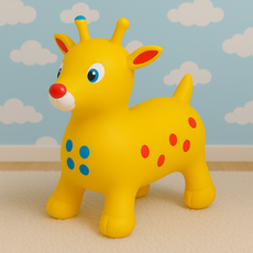 캐보트 유아 사슴 짐볼, 노랑색