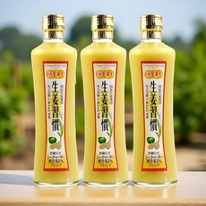 일본 오키나와 알로에 시콰사 생강 블렌드 과즙 원액 주스 300ml x3병 진저
