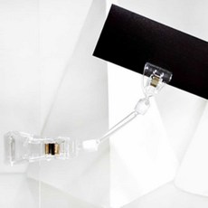 POP 50봉 반달 집게 2개 집게걸이 관절집게 chl+496Xh