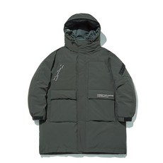 [국내매장 정품] 인터크루 남성 몬스터유틸리티헤비하프점퍼 ITW4UO06ADK (다크카키) 633012