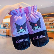 산리오 쿠로미 아동 토시 가을겨울용 귀여운 캐릭터 오염 방지 소매커버