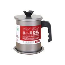 Oil Eol 不鏽鋼濾油壺, 加蓋濾油壺-1.7L, 1個