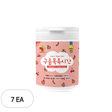 구름목욕시간 유아 입욕제 대팩 스위티푸르티, 500g, 7개
