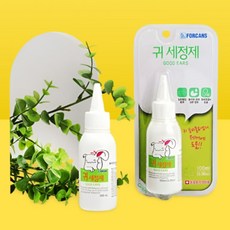 강아지 고양이 귀청소 귀세정제 질환 예방 필수템 세균박멸 생활 필수 사랑, 1개