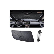 LUWU 2025 2026 Equinox 앞유리 햇빛 가리개 우산 접이식 UV 블록 전면 창문 가리개 2019-2026 및 블레이저 액세서리에 적합 단열 자동차 [드로스트링, R ange R over Evoque 2012-2026