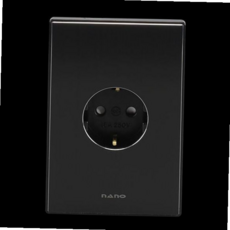 1구(올블랙) 아트2) 매입콘센트(AL 59000EA 1EA, 본상품