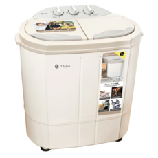 TAIGA 大河 日本殺菌光雙槽直立式洗衣機(TAG-CB1062-T) 雙槽設計 節省時間 殺菌光呵護健康, 米白色