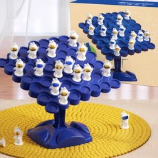 우주인 밸런스게임 젠가 가족 4인 2인 보드게임 심심할때할만한것 B1063-O, 01.밸런스게임 블루 B1063