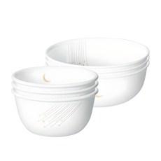 코렐 공기대접 세트, 스타게이징, 공기(3p) + 대접(3p), 1세트