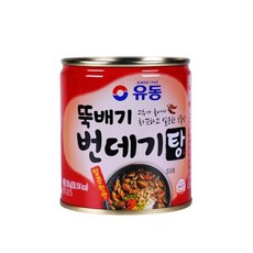 유동 뚝배기 번데기탕 얼큰한맛 280g 번데기탕, 1
