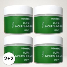 듀이트리 울트라 너리싱 스네일 스킨케어 크림 80ml 4개 601316