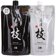 일진 연리지 하수오 트리트먼트 헤어칼라, 4.5 자연스런 밤갈색, 1개