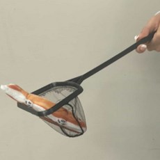 사각 수족관 뜰채 소형 어항청소