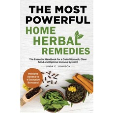(英文圖書)The Most Powerful Home Herbal Remedies: The Essential Handbook for a Calm Stomac... 平裝版, Linda Johnson, 英文