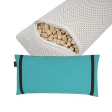 국산 숨쉬는 편백베개 편백나무 누빔 피톤치드 배게, 페퍼민트, 1개