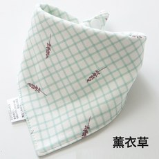 嬰兒口水巾寶寶三角巾純棉雙層按扣新生兒圍嘴兜兒童防吐奶圍巾