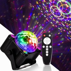 디스코 볼 파티 조명 사운드 활성화 스트로브 DJ 무대 실내 야외 댄스 생일 노래방 할로윈 크리스마스 바 클럽 웨딩쇼 장식, x-rgb